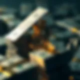 Conceptual representation of financial growth