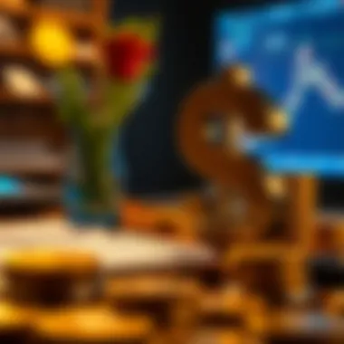 Strategic financial planning illustration