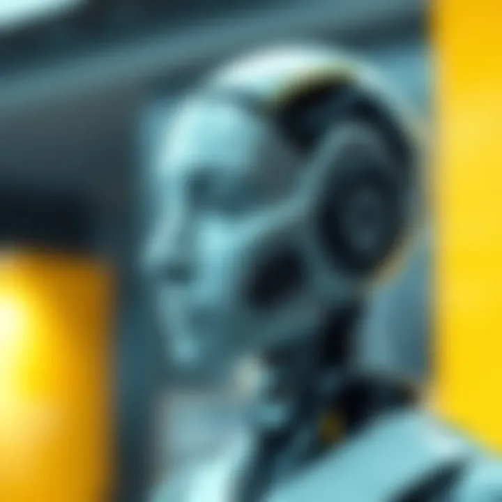 Illustration of AI in risk management strategies