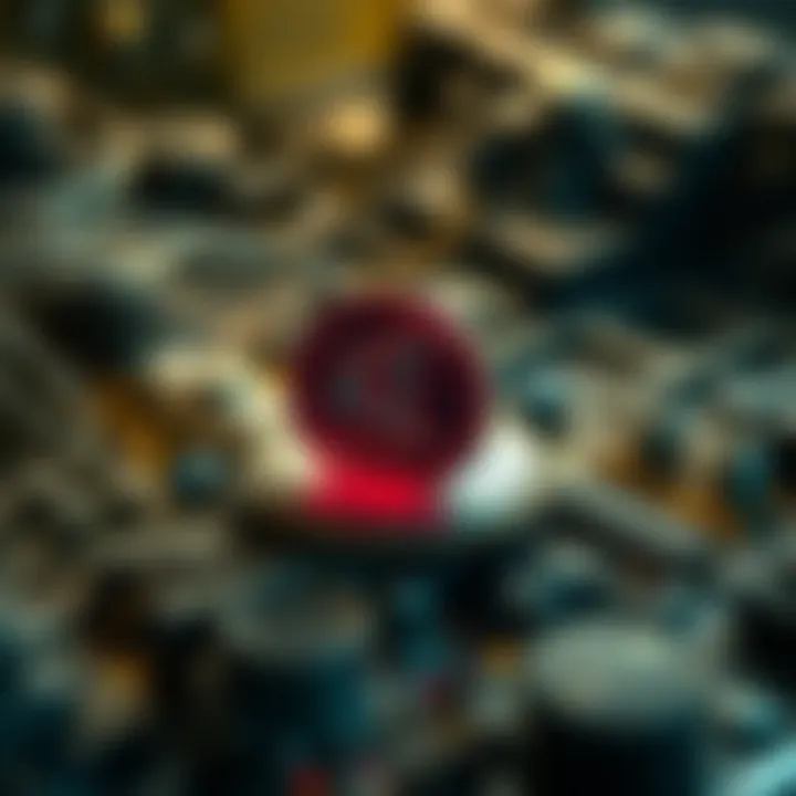 Illustration explaining the concept of Aleo mining