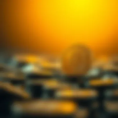 A graphical representation of Binance's historical growth in the cryptocurrency market.