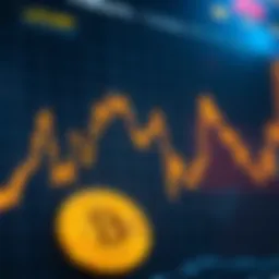 Graph illustrating Bitcoin price fluctuations over time