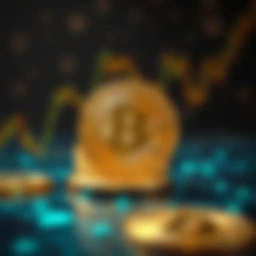 Conceptual visualization of digital currency evolution