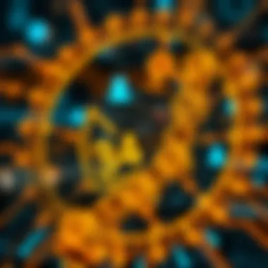 Blockchain technology diagram