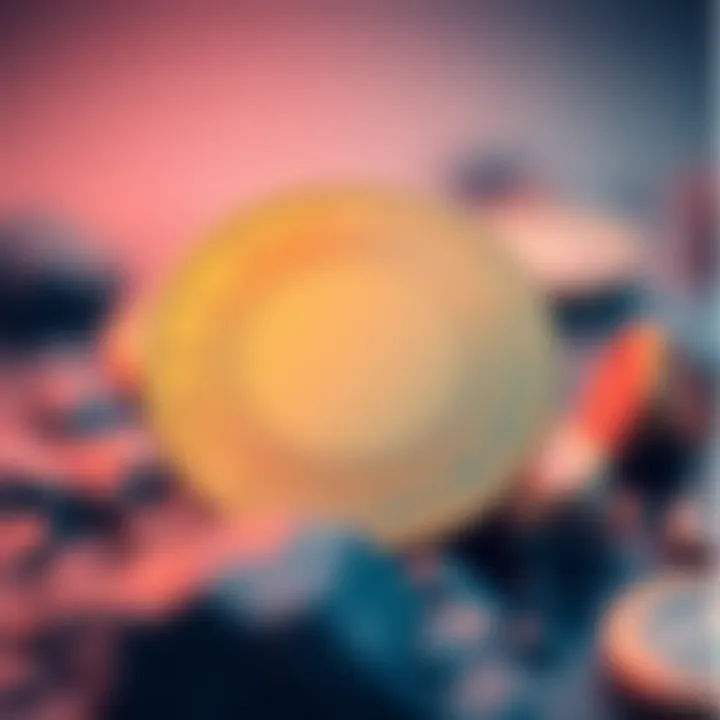 Concept of Blur Coin in the Crypto Sphere Conceptual representation of Blur Coin in the cryptocurrency market