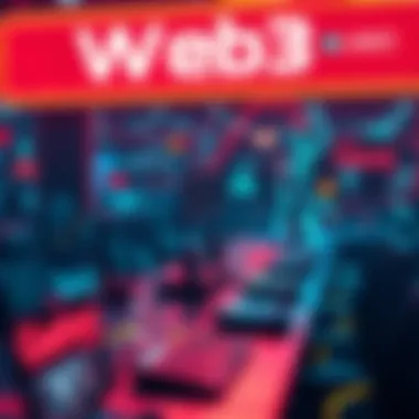 Challenges and Opportunities in Web3 Gaming An artistic representation of the challenges and opportunities in the Web3 gaming sector.