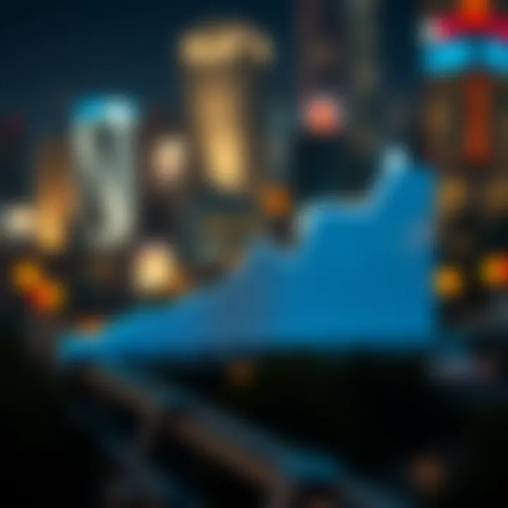 Graph showing the innovative impact of credit coins on credit systems.