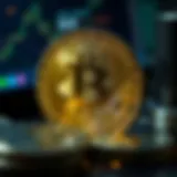 Concept of cryptocurrency