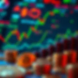 A vibrant representation of cryptocurrency trends
