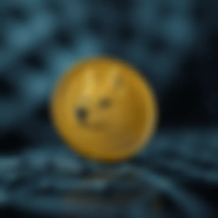 Coin symbol representing Dogecoin
