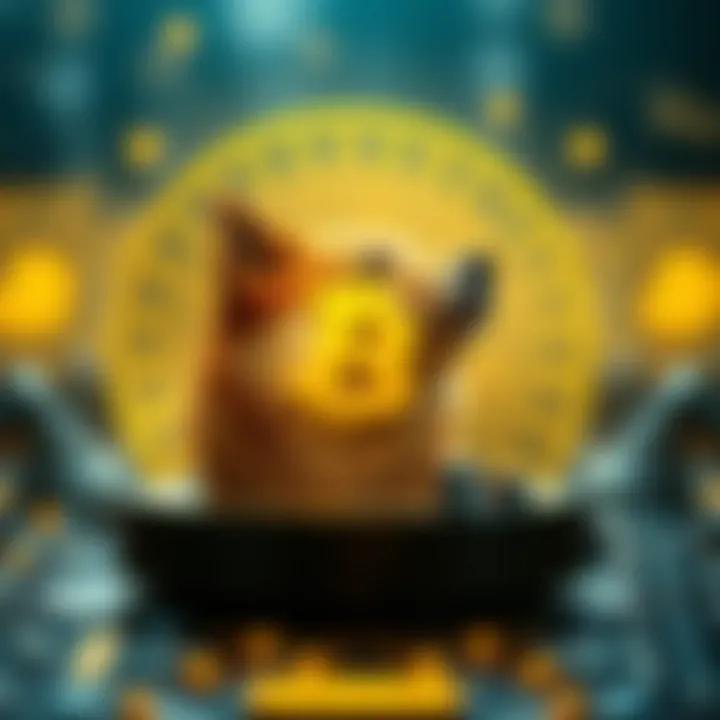 Infographic of Dogecoin's technological framework