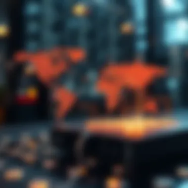 Graphical depiction of smart contracts operating within the Drift Protocol framework