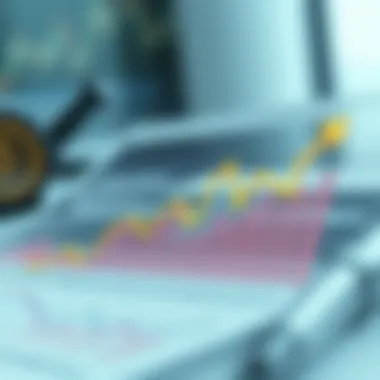 Graph showing economic decline trends