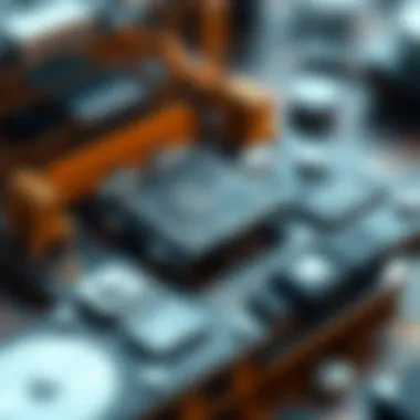 Visual representation of the operational mechanism of EVM wallets