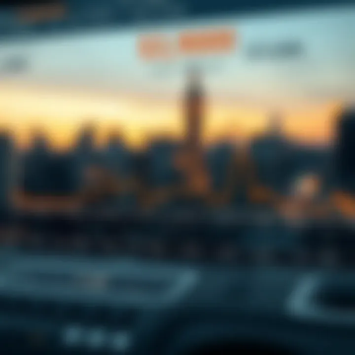 Graph showing exchange rate fluctuations over time