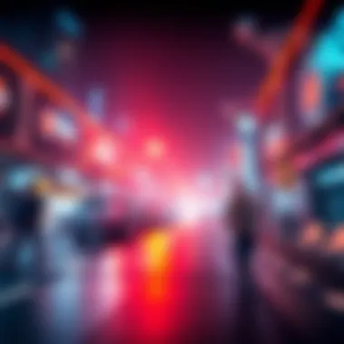 Conceptual illustration of Flare Token and its blockchain ecosystem