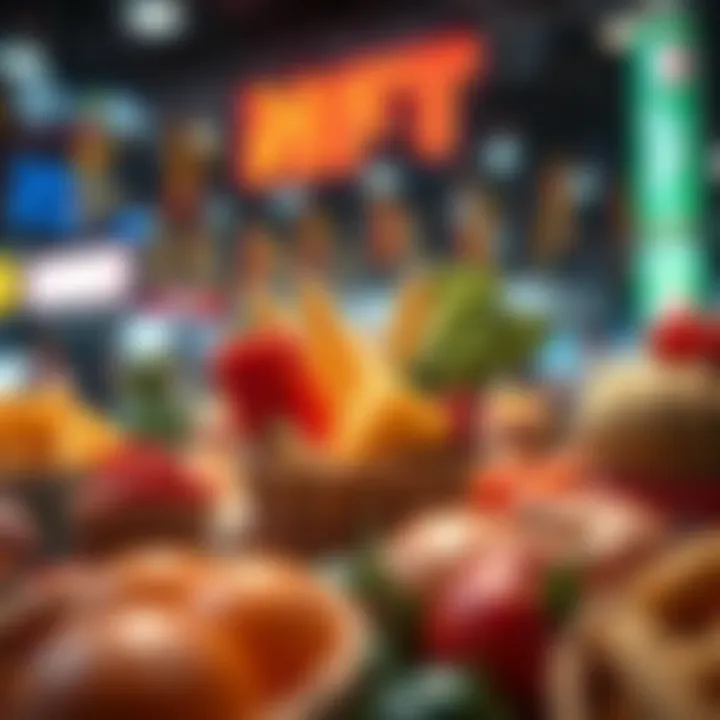 Envisioning the Future of Food Assets in NFTs Conceptual image of the future of food assets in the NFT marketplace