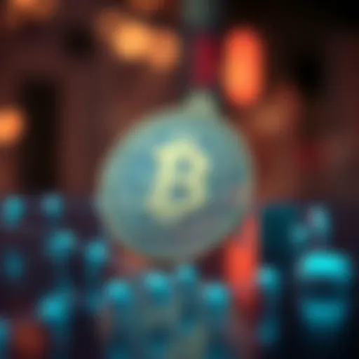 Visual representation of gas coin in blockchain ecosystem