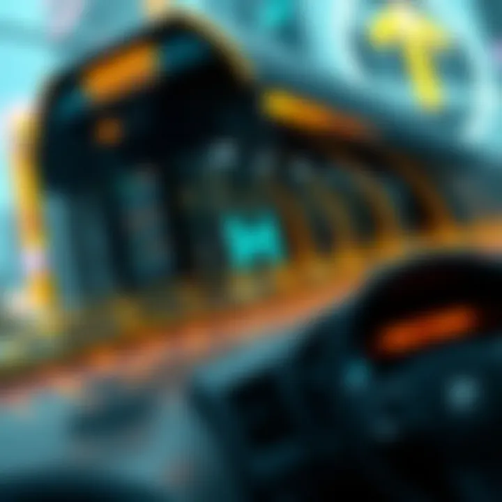 Illustration depicting Hedera's high transaction speed