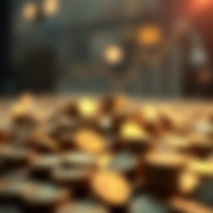 Conceptual image representing inflation and its impact on the economy