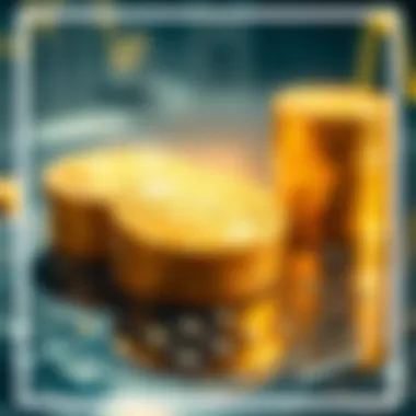 Graphical representation of investment strategies in cryptocurrency