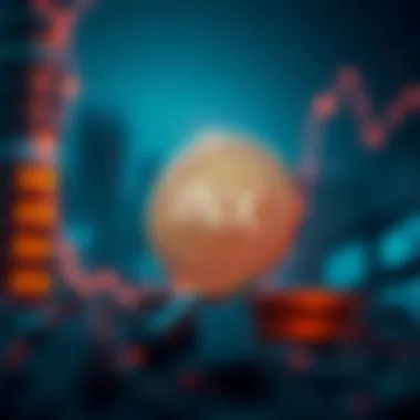 Conceptual visualization of INX coin in the digital finance landscape