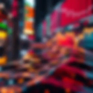 Visual representation of liquidity flow in trading markets