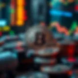 Conceptual illustration of liquidity providers in financial markets