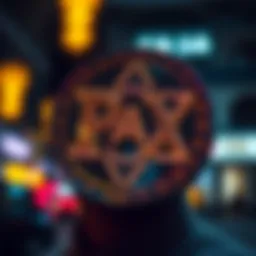 Conceptual representation of Pax in cryptocurrency