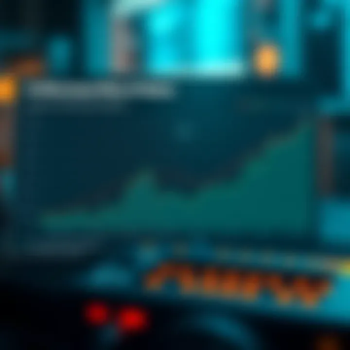 A chart illustrating the performance metrics of Solana compared to other blockchain platforms