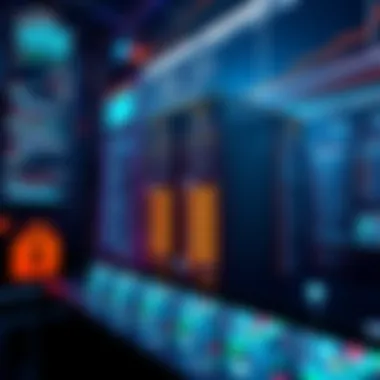 Visual depiction of data management in TheShard