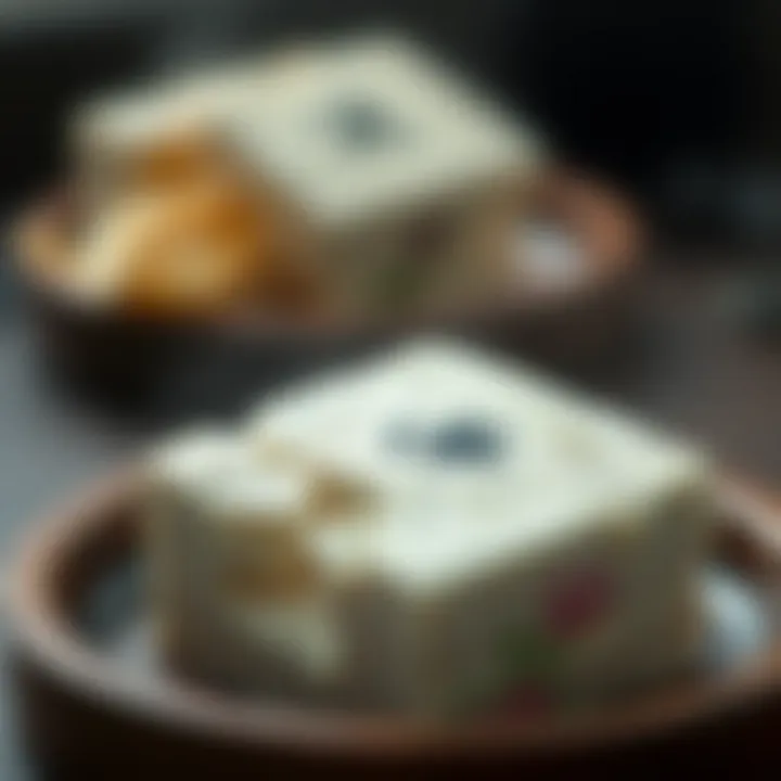 Tofu as Digital Art: The NFT Revolution Artistic representation of tofu transformed into digital art through NFTs