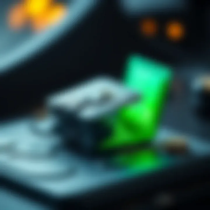 Conceptual representation of a trust wallet protecting digital assets